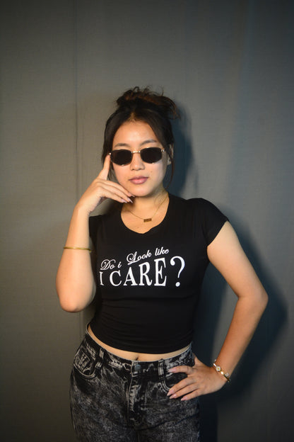 Do i look like i care