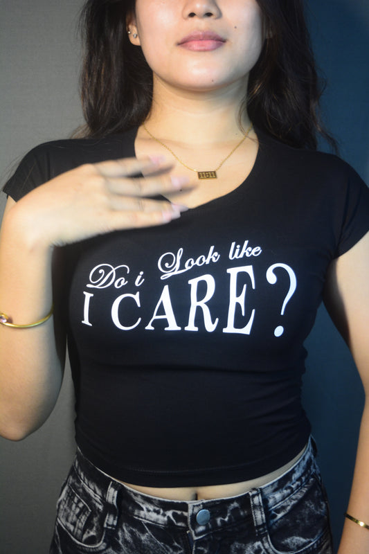 Do i look like i care