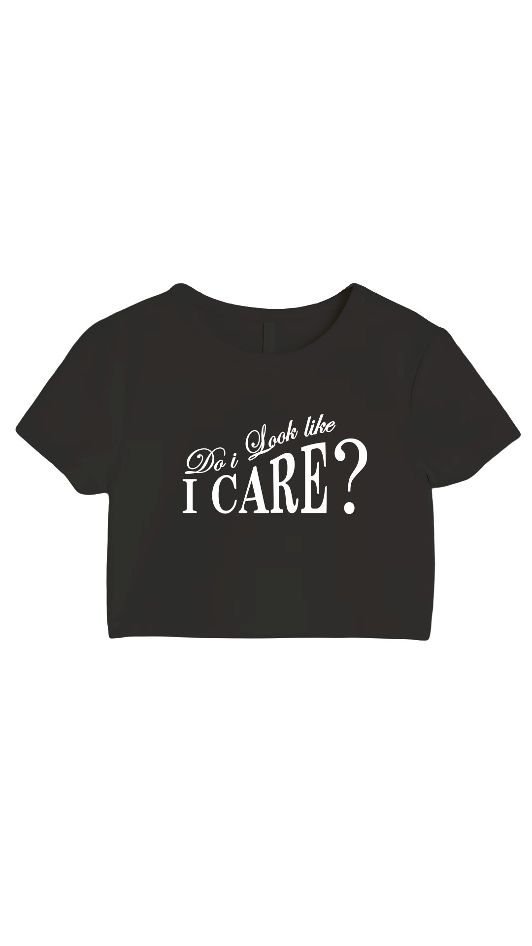 Do i look like i care